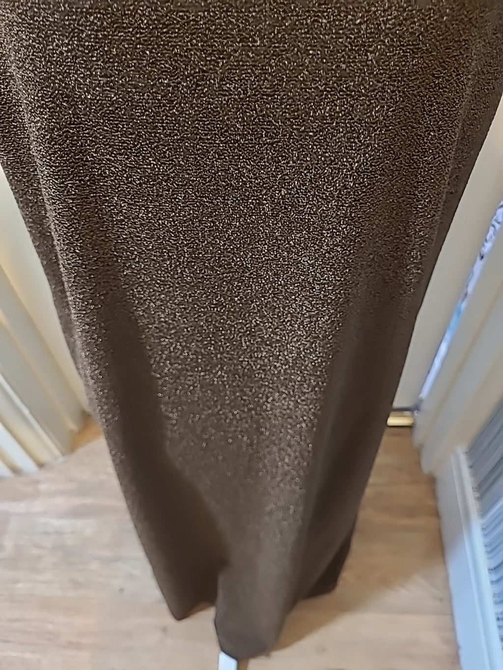 Ladies H+M Size Small Brown Sparkle Sleeveless Dress