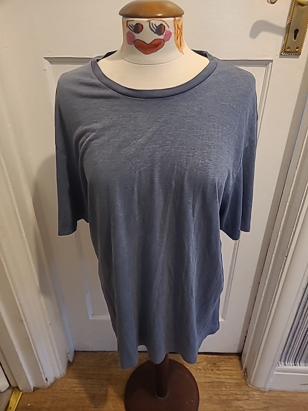 Mens Bhs Size XL Grey Short Sleeved Tshirt