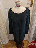 Ladies Vila Size Medium Black Long Sleeved Dress